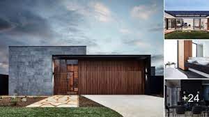 Always have future use in mind. U Shaped Houses Surrounded The Courtyard In The Middle Minimal Home Design