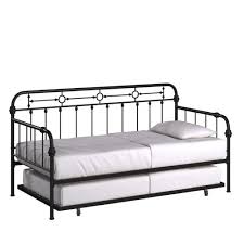 Buy day bed with trundle and get the best deals at the lowest prices on ebay! Homehills Elliot Antique Dark Bronze Metal Daybed With Trundle 22416 Dk Bd C Bellacor