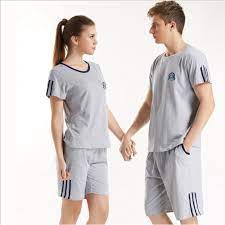 Le pyjama court pour homme est pour vous l'option la plus confortable ? 2019 Marque Homewear Hommes D Ete Decontracte Pyjama Ensembles Male A Manches Courtes Col Rond T Shirt Et Demi Pantalon Hommes Ensemble De Vetements De Nuit En Coton Aliexpress