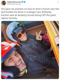Sabine schmitz passed away far too early after a long illness. Hae027am5nbggm