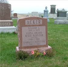 William G Acker Jr. (1891-1931)