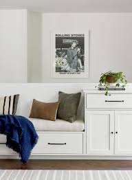 Wait patiently to find 2 bjursta dining bench seats (second hand online) and join them together. Photo 8 Of 23 In Before After Thoughtful Tweaks Rescue An L A Dining Room Bench Modern Dining Room Wall Seating