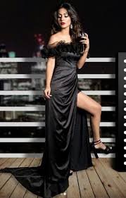 Hina Khan Slays In Black Beauty Dress Indian Tv Actress Dresses