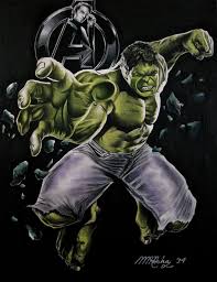 Begin by drawing a small circle. Hulk Drawing Martinmrochaart