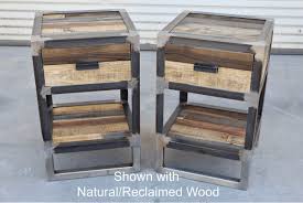 Individual set of 2 please select color: Purple S Picks Industrial Nightstands Purple