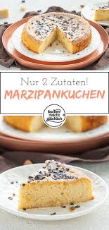 Marzipankuchen Aus 2 Zutaten Backen Macht Glucklich Rezept Marzipankuchen 2 Zutaten Kuchen Glutenfreier Kuchen