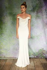 Fashion Beauty Wedding Dress Necklines Stone Fox Bride Draped Wedding Dress