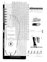 printable shoe size chart activity shelter