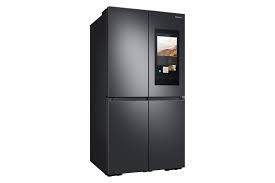 Discover the features of the latest appliances around the kitchen, such as ovens, freestanding cookers, cooktops and rangehoods, as well as fridges, freezers and wine cabinets. Samsung Black Stainless Steel 36 Counter Depth 4 Door Flex Refrigerator With Family Hub 6 0 22 9 Cu Ft Rf23a9771sg Ac Leon S