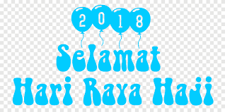 Selamat hari raya haji to all our readers! Selamat Hari Raya Haji Blue Text Png Pngegg