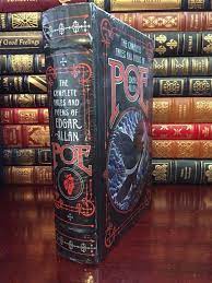 Complete Tales Poems Of Edgar Allan Poe New Sealed Leather Bound Collectible Seal Gifts Poems Edgar Allen Poe