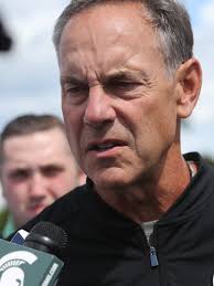 Michigan State football practice