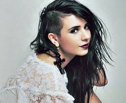 Edgy Hairstyles For Long Hair For Prom Prom Hair Half Shaved Hair Shaved Long Hair Edgy Hair