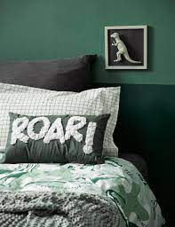How To Decorate Your Kid S Bedroom With A Diy Dinosaur Theme Boy Room Themes Dinosaur Kids Room Dinosaur Decor Bedroom