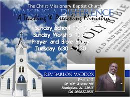 Profile for Christ Missionary Baptist Church Inc. And Childcare