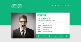 Looking for a free resume template? 23 Best Html Resume Templates To Make Personal Profile Cv Websites 2020 Web Technology Bd