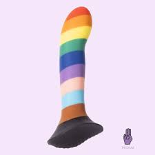 Pride Fusion Silicone Strap-On Dildo | Made by Lesbians