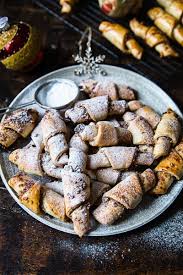 The chocolate salami was one of the dessert time. Honey Cinnamon And Walnut Rugelach Rogaliki Vikalinka