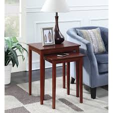 Convenience Concepts American Heritage 2 Piece Nesting End Table Nesting End Tables End Tables Nesting Tables