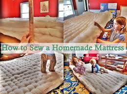 Most of the modern floor mattresses are really comfortable and compact. How To Sew A Homemade Mattress Homemade Mattress Diy Mattress Diy Futon Mattress