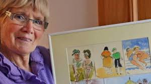 Rita Müller an diesem Freitag zur Vernissage in Jenaer Galerie eigenSinn