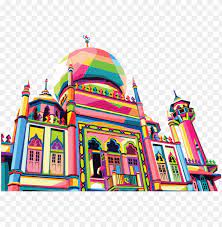 Pemandangan alam sendiri umumnya selalu terdiri dari beberapa bagian seperti pepohonan langit darat gunung bukit air dan juga beberapa bend. Eometric Mosque Pop Art By Rizkydwi123 Gambar Pemandangan Masjid Kartun Berwarna Png Image With Transparent Background Toppng