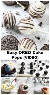 Now place the oreo mixture into a large bowl and begin scooping out cake balls. Oreo Cake Pops Oreo Cake Oreo Cake Pops Easy Oreo Cake