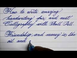Improve your cursive and print handwriting today!: Cursive Hand Writing How To Write Neat Cursive Handwriting Mazic Writer Youtube Fancy Handwriting Cursive Writing Cursive Handwriting