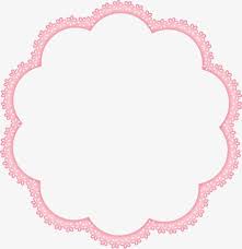 Flower Clipart Frame Pink Border Hand Painted Cartoon Pink Border Hand Painted Pink Clipart Annular Clipart Border C Flower Clipart Flower Frame Floral Banners