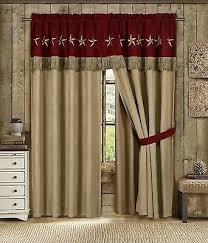 Commenters shared suspicions about inexplicably expensive wayfair wfx cabinets, sparking a new conspiracy theory about human trafficking. 4 Pc Red Beige Cowboy Western Stars Curtains Panels Drapes Pair 84 Inch Valance Ebay Western Curtains Rustic Star Decor Curtains