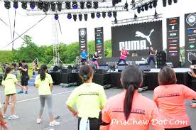 Saki fokken bergh @ left music : Puma Night Run 2017 Photos Prischew Dot Com