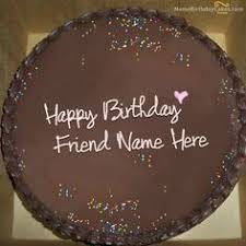 Birthday Pics For Friend With Name Chocolate Birthday Cake For Friends With Name Happy Birthday Cakes For Women Friends Birthday Cake Chocolate Cake With Name