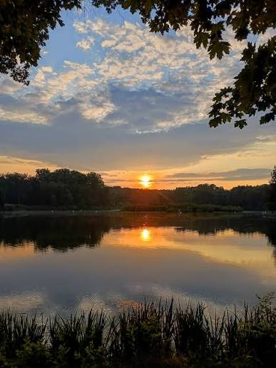 sunset over portage lakes state park | New Franklin, OH