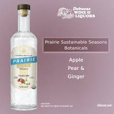 Prairie Sustainable Seasons Botanicals Apple Pear Ginger Prairie Flavoredvodka Vodka Beer Wine Liquor Whiskey L In 2020 Vodka Wine And Liquor Flavored Vodka