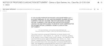 Epic games to compensate fortnite and rocket league loot box buyers following class action lawsuit with $26.5m ready for extra claims by ryan craddock tue 23rd feb 2021 Is This A Real Email Fortnitecompetitive