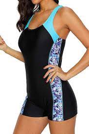 Beautyin Women S One Piece Swimsuits Boyleg Sports Swimwear At Amazon Women S Clothing Store Sport Swimwear Women S One Piece Swimsuits Swimwear