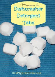 Per load, this routine costs us much less than half that of the pods. Homemade Dishwasher Detergent Six Figures Under