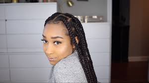 It's basically like having long straight. Two Simple Ways To Make Jumbo Knotless Braids For Beginners African American Hairstyle Videos Aahv