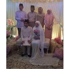 Senin (16/3) polisi menangkap putri sulung anwar ibrahim. Gambar Majlis Akad Nikah Anak Dato Seri Anwar Ibrahim