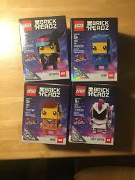 Lego Movie 2 Brickheadz Complete Set 4 Afflink When You Click On Links To Various Merchants On This Site And Make A Purchas Lego Movie 2 Lego Movie Lego Disney