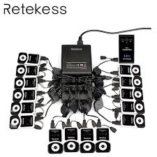 Retekess Wireless Tour Guide System Audio Microphone Language Translation System For Worship Silent Conference Mus Guide System Wireless Transmitter Tour Guide