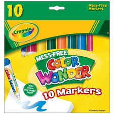 Color Wonder Broad Line Markers 10 Pack Crayola Http Www Amazon Com Dp B00178o1h2 Ref Cm Sw R Pi Dp Iqwxtb1vsjsf67va Color Wonder Coloring Markers Markers