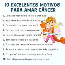 Frase Um Dia O Cancer Sera Apenas Um Signo 10 Excelentes Motivos Para Amar Cancer Conhece Algum Canceriano Que E Um Amor De Pessoa Marca Aqui Beij Signos Do Zodiaco Cancer Signo De Cancer Cancer