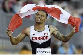 The footage, which highlights empty stadiums and facilities, shows osaka, degrasse and more athletes continue on with their preparations and training even when international. Andre De Grasse Winning And Waiting As He Builds To Olympics Olympic Medals Olympics Sprint Triathlon