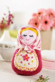 Maria The Russian Doll Knitted Doll Patterns Knitted Dolls Animal Knitting Patterns