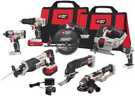 Redlink electronics and redlithium batteries deliver 3,200 rpms for best in class. Porter Cable 20v Max Cordless Drill Combo Kit 8 Tool Pcck619l8 Amazon Com