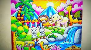 Teknik download gambar gambar mewarna rumah. 520 Cara Mewarnai Gambar Hewan Dengan Crayon Gratis Gambar Hewan