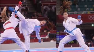 空手 (karate, karate) +‎ 道 (dō, way). Rvum91zycgg8km