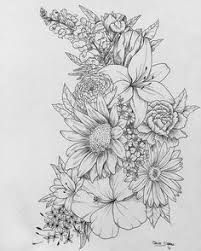 99 Flower Design Drawing Ideas Flower Drawing Drawings Flower Designs Simple flower bouquet in glass vase, contemporary scandinavian style design, simple vector drawing simple linear flower decoration, tropical drawing, ornament border. 99 flower design drawing ideas flower