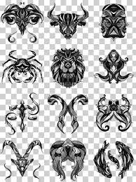 Cancer born in horse year personality horoscope. Constellations Sign In Black Color Illustration Tattoo Chinese Zodiac Scorpio Astrological Sign Zodiac Signs Set Mammal Libra Vertebrate Png Klipartz
